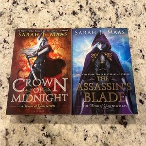 Assassian’s Blade & Crown of Midnight Paperback OOP by Sarah J Maas
